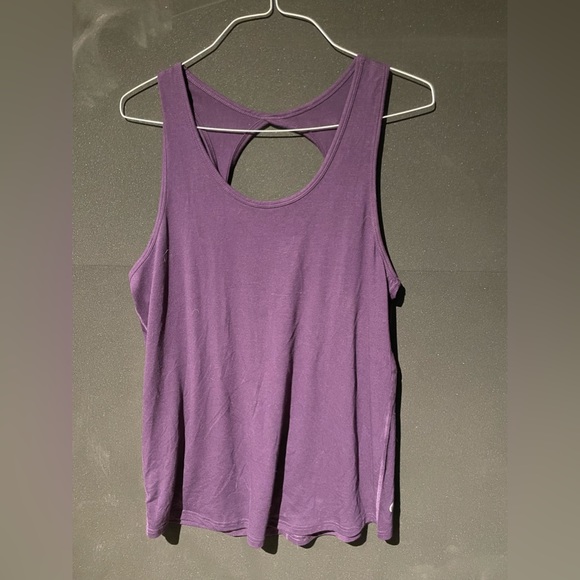 Zyia Blackberry Twist Tank - Picture 2 of 4